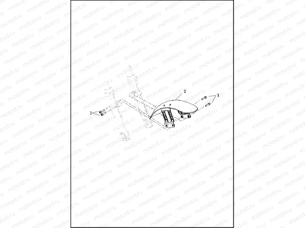 FENDER, FRONT