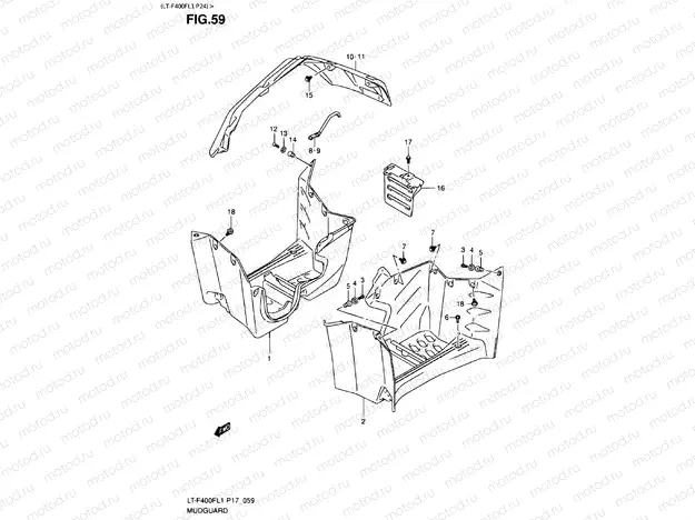 FENDER (LT-F400FL1 P24)
