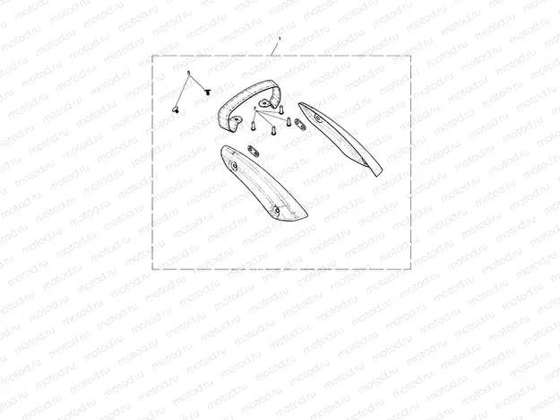 Fender Rail Removal Kit