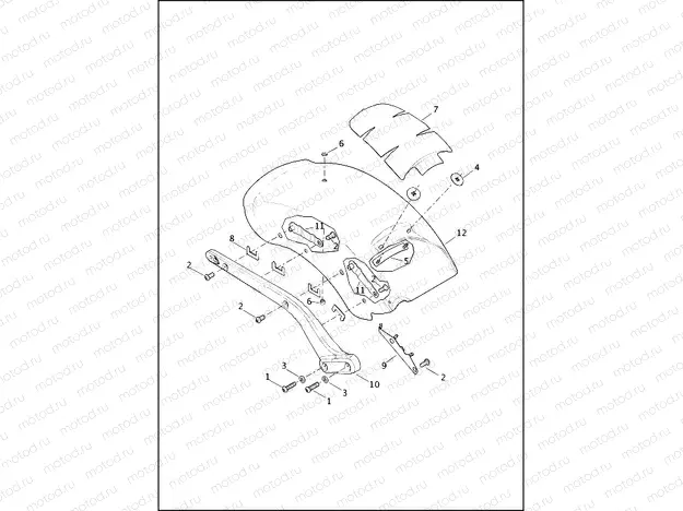 FENDER, REAR