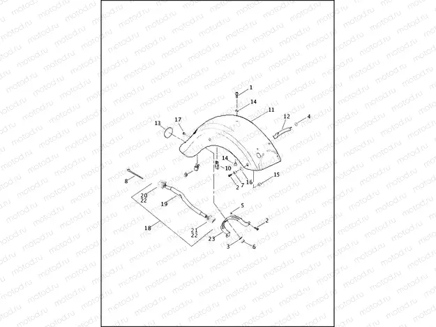 FENDER, REAR