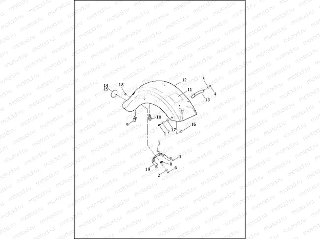 FENDER, REAR