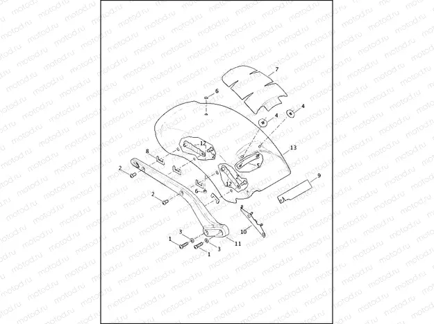 FENDER, REAR