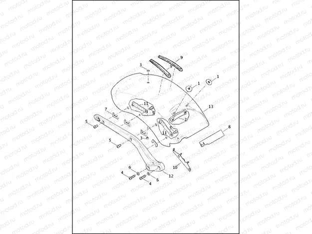 FENDER, REAR