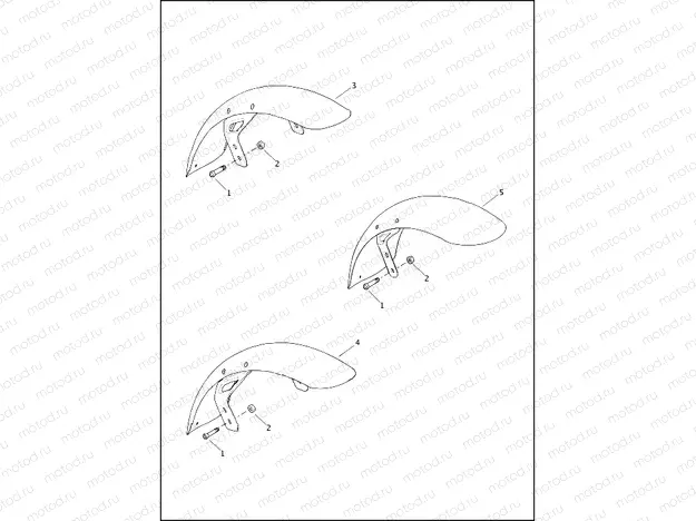 FENDERS, FRONT