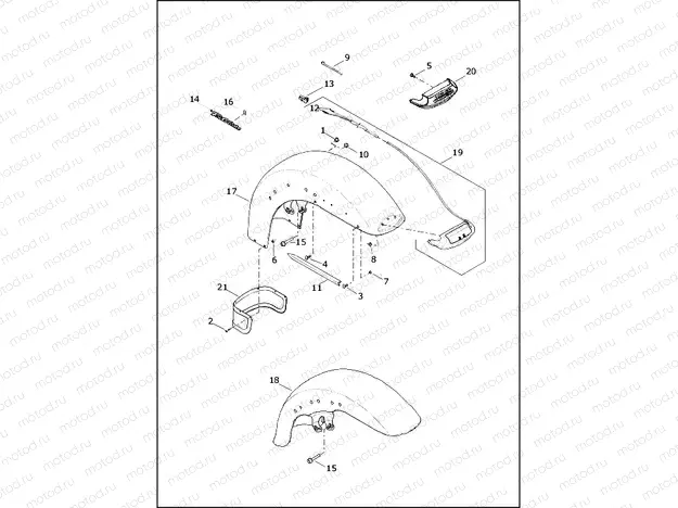 FENDERS, FRONT