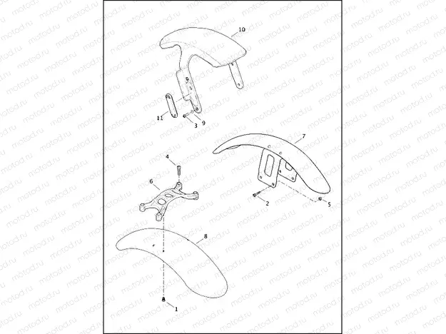 FENDERS, FRONT