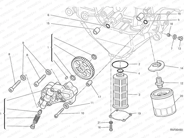 FILTERS AND OIL PUMP [MOD:DVLC]