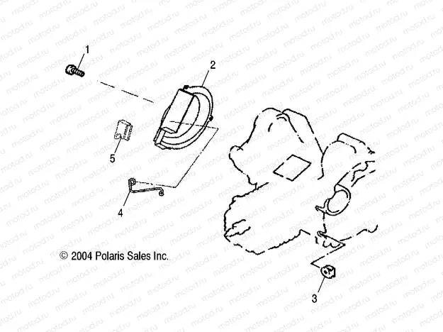 FLY WHEEL COVER - A05KA05CA (4995239523A05) | FLY WHEEL COVER - A05KA05CA (4995239523A05)
