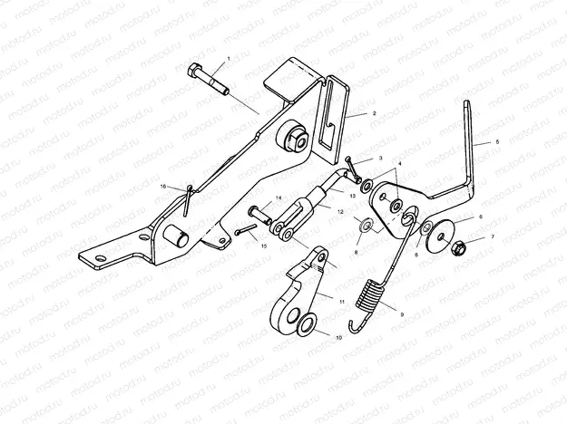 FOOT BRAKE - A00CH50EB (4954805480E009) | FOOT BRAKE - A00CH50EB (4954805480E009)