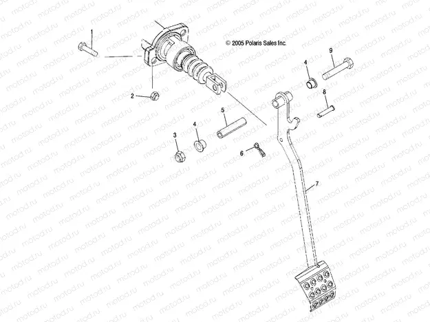 FOOT BRAKE - R05RB63AA (4999202119920211C02) | FOOT BRAKE - R05RB63AA (4999202119920211C02)