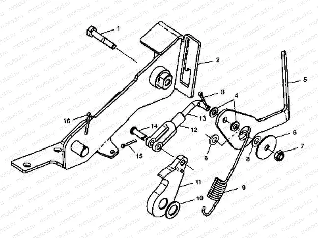 FOOT BRAKE - S98CH50E(B) (4950135013d001) | FOOT BRAKE - S98CH50E(B) (4950135013d001)