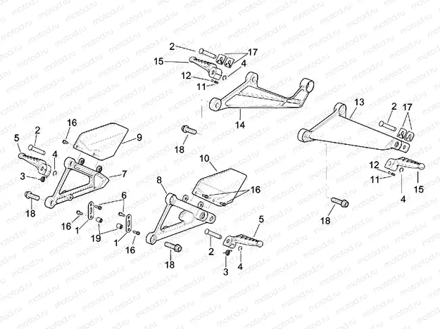 Foot rests
