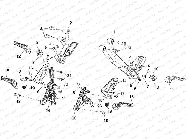 Foot rests