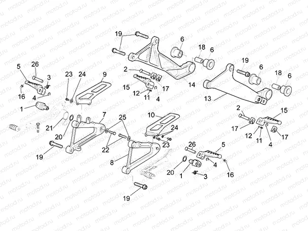 Foot rests