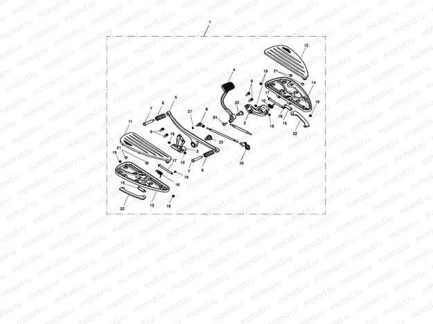 Footboard Kit