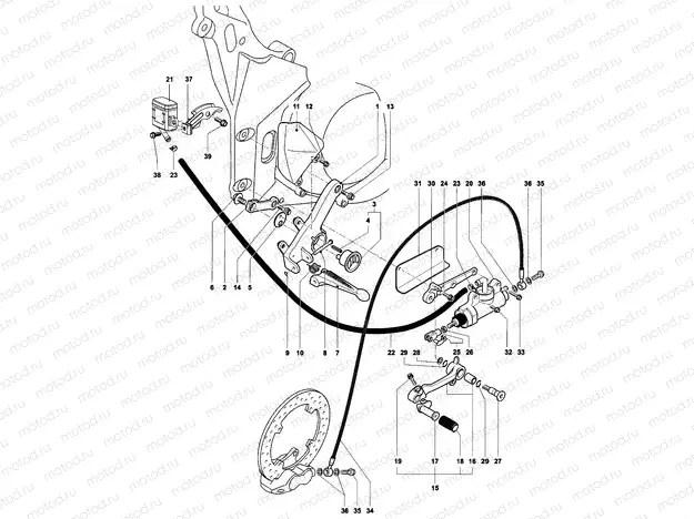 Footrest Assembly Right