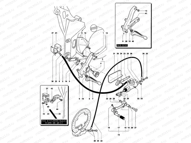 Footrest Assembly Right