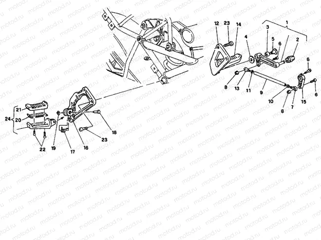 FOOTREST » FRAME