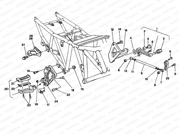 FOOTREST SUPERLIGHT » LIGHTING SYSTEM