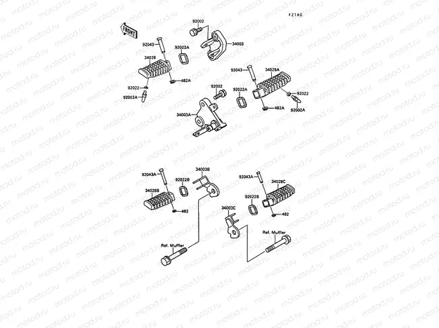Footrests