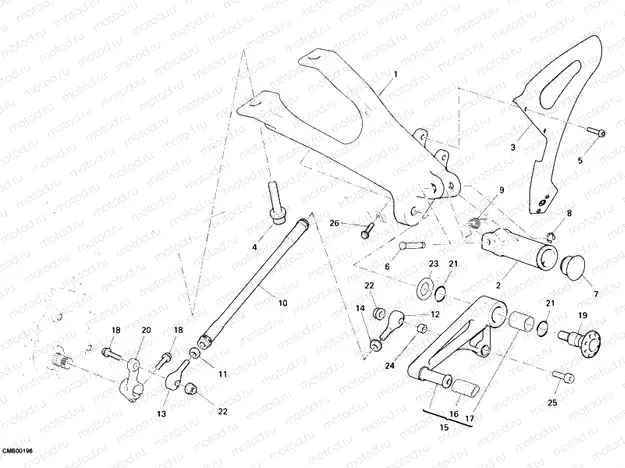 FOOTRESTS, LEFT » UNCLASSIFIED