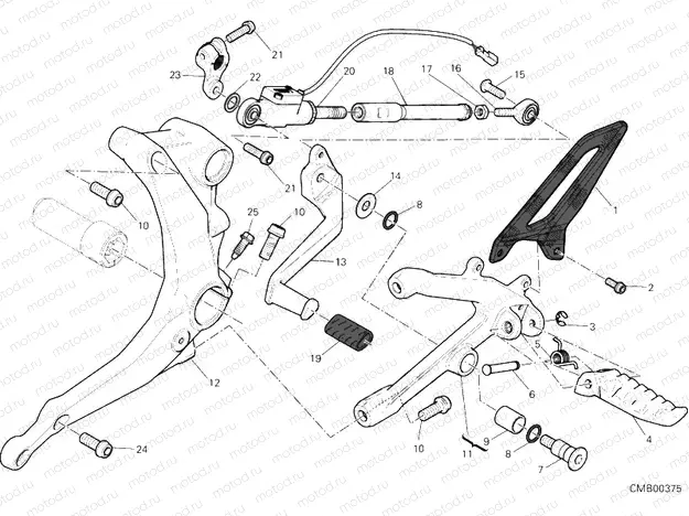 FOOTRESTS, LEFT » UNCLASSIFIED
