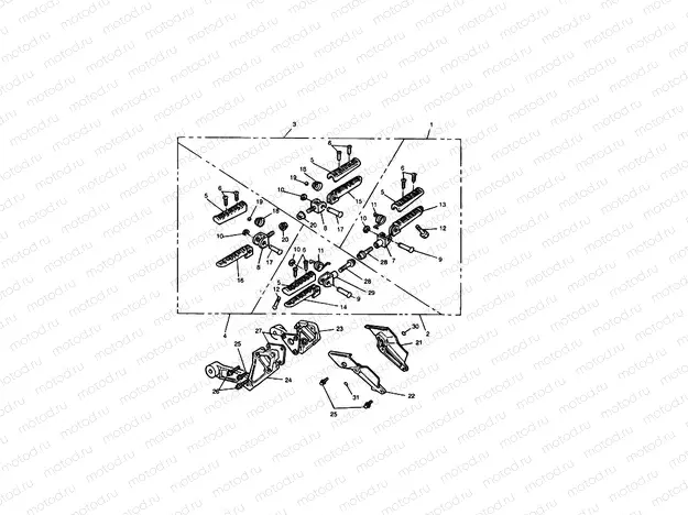 Footrests & Mountings