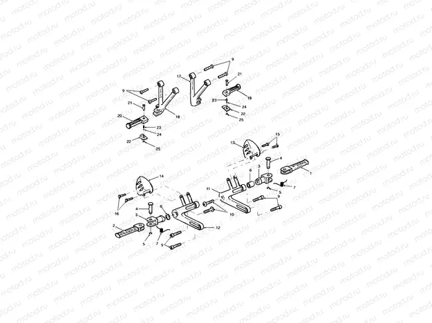 Footrests & Mountings