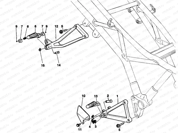 FOOTRESTS, RIGHT » UNCLASSIFIED
