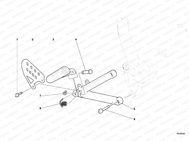 FOOTRESTS, RIGHT » UNCLASSIFIED