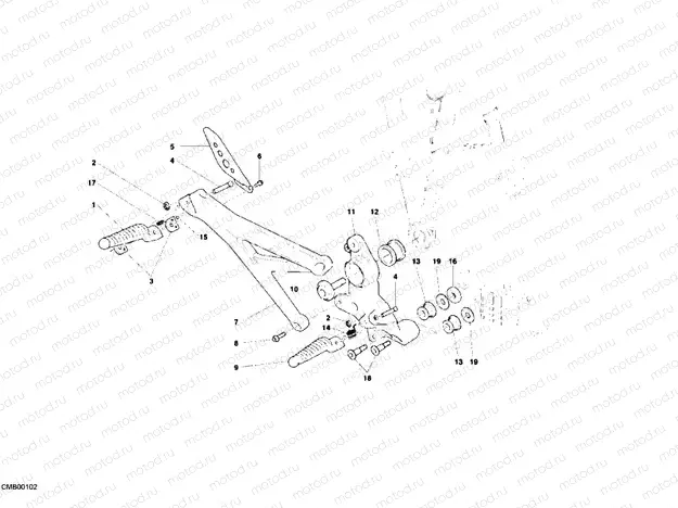 FOOTRESTS, RIGHT » UNCLASSIFIED