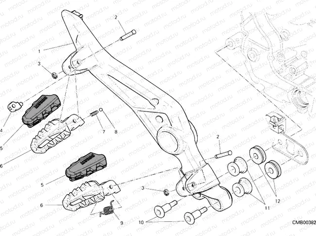 FOOTRESTS, RIGHT » UNCLASSIFIED