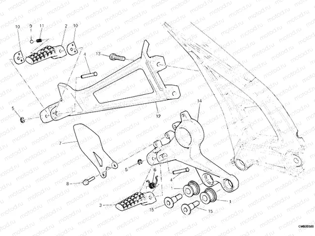 FOOTRESTS, RIGHT » UNCLASSIFIED