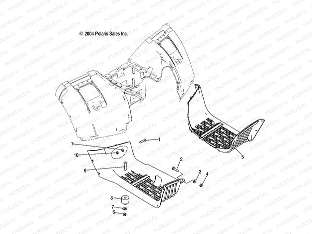 FOOTWELLS - A05JD32AA (4997869786A09) | FOOTWELLS - A05JD32AA (4997869786A09)