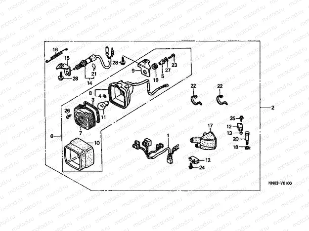 FOP-1 BRAKE LAMP KIT