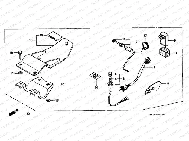 FOP-1 TOWING CONNECTION KIT (91 -96)