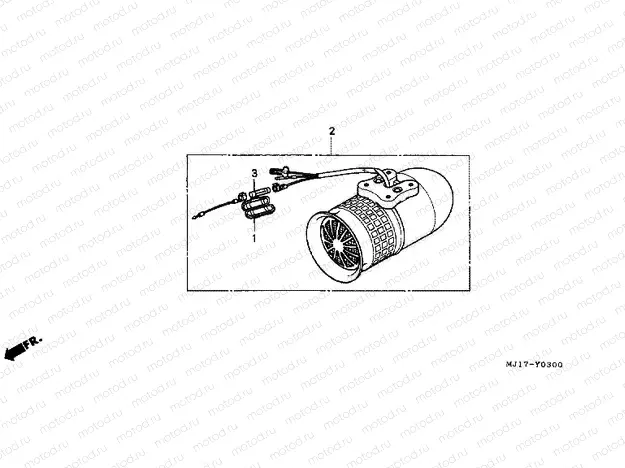 FOP-3 ENGINE SIREN
