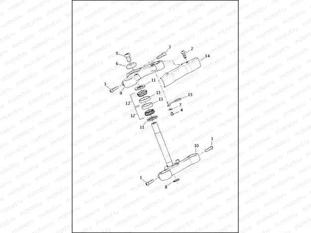 FORK BRACKETS, FRONT