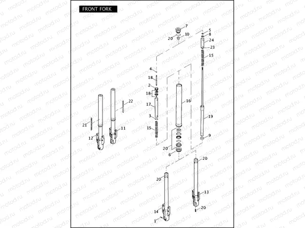 FORK, FRONT