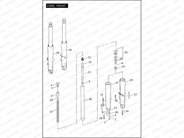 FORK, FRONT