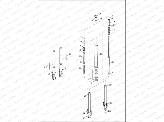 FORK, FRONT