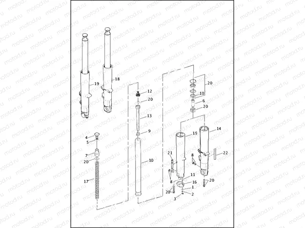 FORK, FRONT