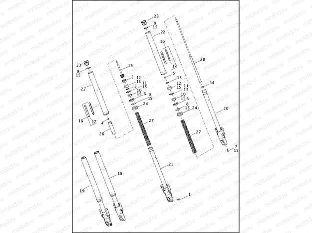 FORK, FRONT