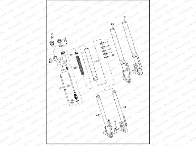FORK, FRONT