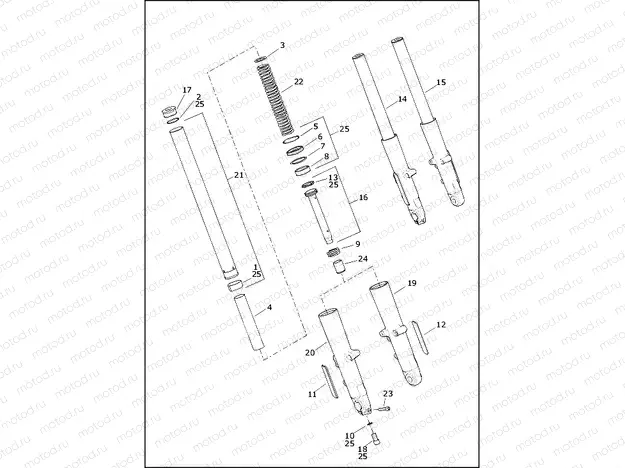 FORK, FRONT