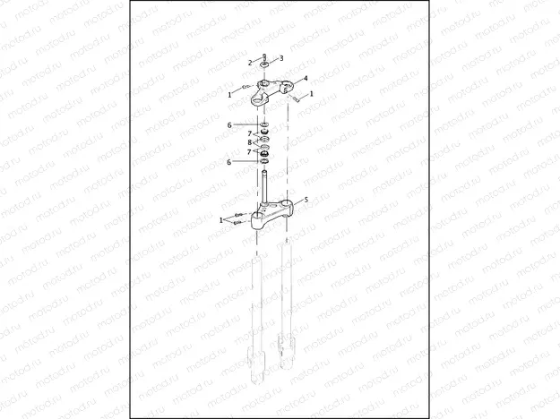 FORK, FRONT BRACKET