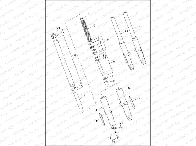 FORK, FRONT, LEFT & RIGHT