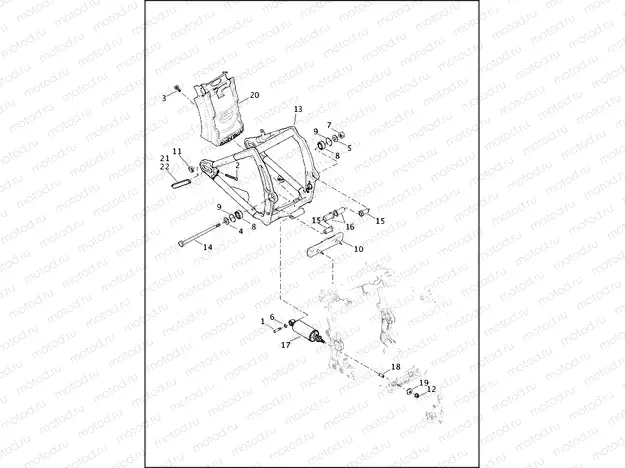 FORK, REAR & SHOCK ABSORBERS