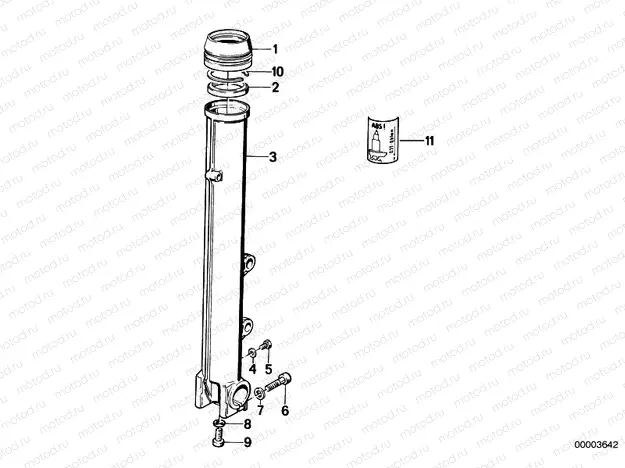 Fork slider
